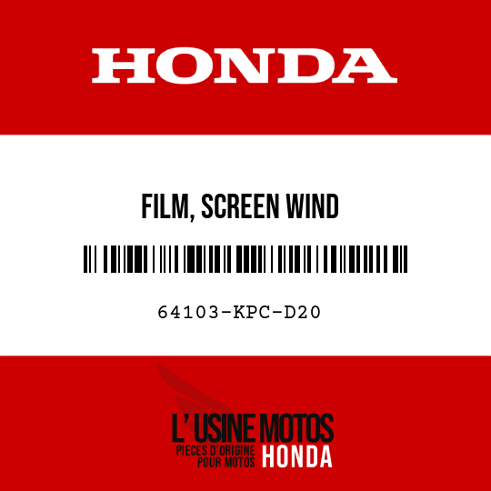 image de 64103-KPC-D20 FILM, SCREEN WIND