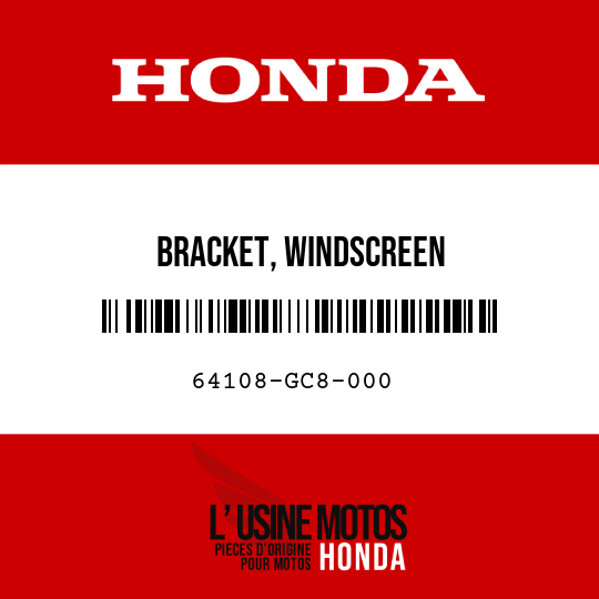 image de 64108-GC8-000 BRACKET, WINDSCREEN