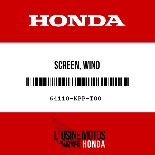 image de 64110-KPP-T00 SCREEN, WIND