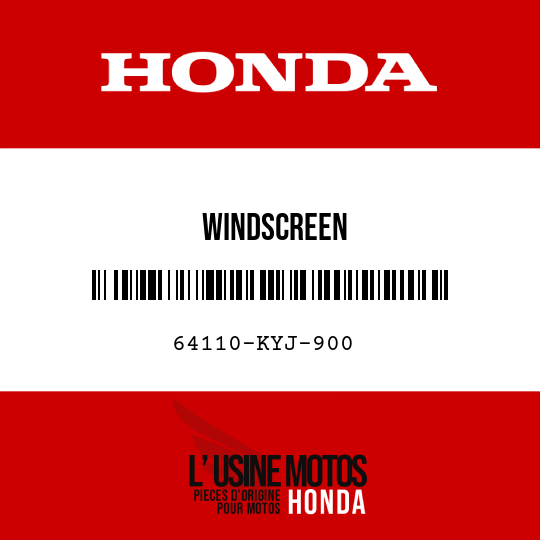 image de 64110-KYJ-900 WINDSCREEN