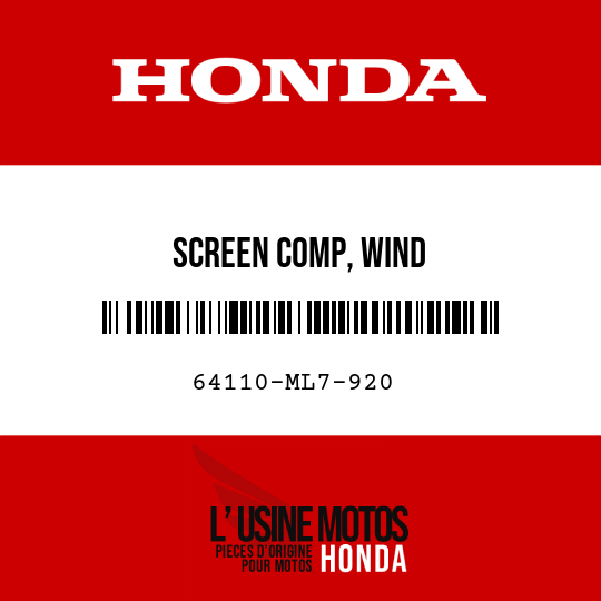 image de 64110-ML7-920 SCREEN COMP, WIND