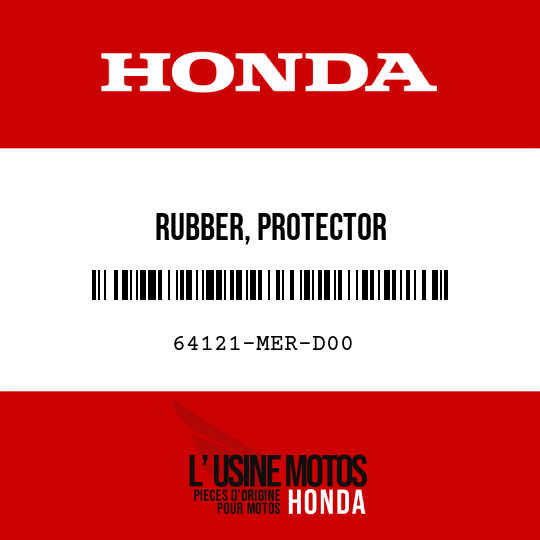 image de 64121-MER-D00 RUBBER, PROTECTOR