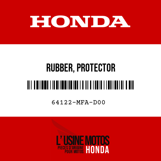 image de 64122-MFA-D00 RUBBER, PROTECTOR