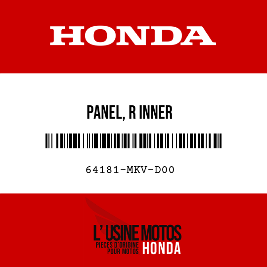 image de 64181-MKV-D00 PANEL, R INNER