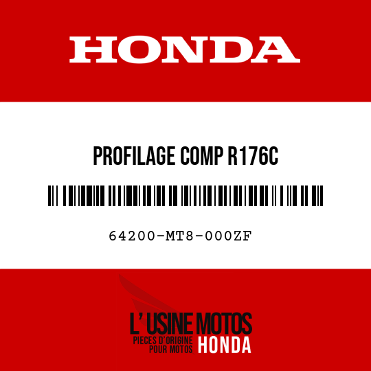image de 64200-MT8-000ZF PROFILAGE COMP R176C 