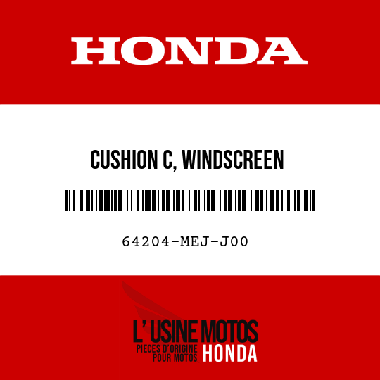 image de 64204-MEJ-J00 CUSHION C, WINDSCREEN
