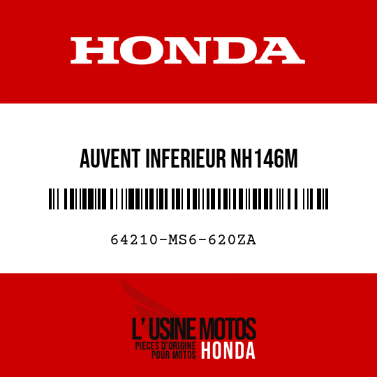 image de 64210-MS6-620ZA AUVENT INFERIEUR NH146M 