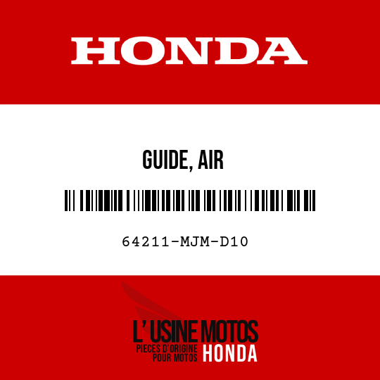 image de 64211-MJM-D10 GUIDE, AIR