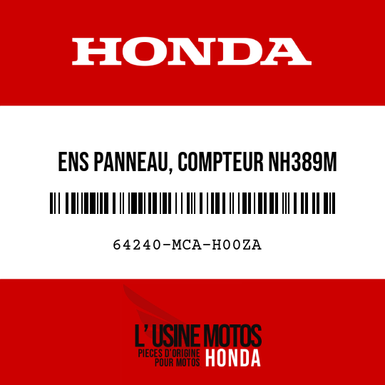 image de 64240-MCA-H00ZA ENS PANNEAU, COMPTEUR NH389M 