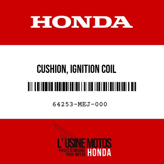 image de 64253-MEJ-000 CUSHION, IGNITION COIL