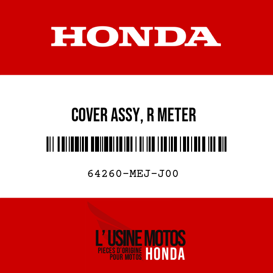image de 64260-MEJ-J00 COVER ASSY, R METER