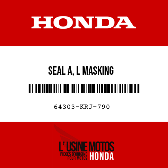 image de 64303-KRJ-790 SEAL A, L MASKING