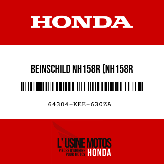 image de 64304-KEE-630ZA BEINSCHILD NH158R (NH158R KARBONGRAU)
