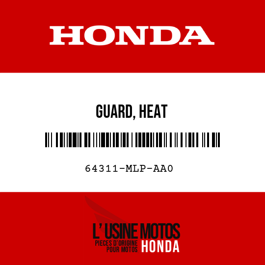 image de 64311-MLP-AA0 GUARD, HEAT