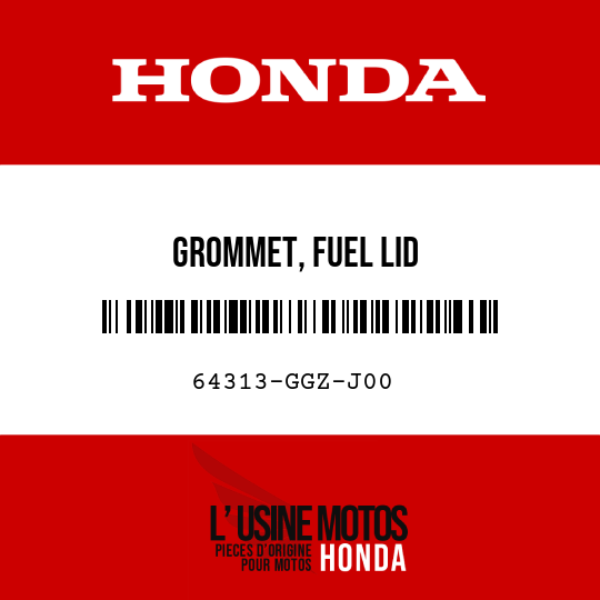 image de 64313-GGZ-J00 GROMMET, FUEL LID