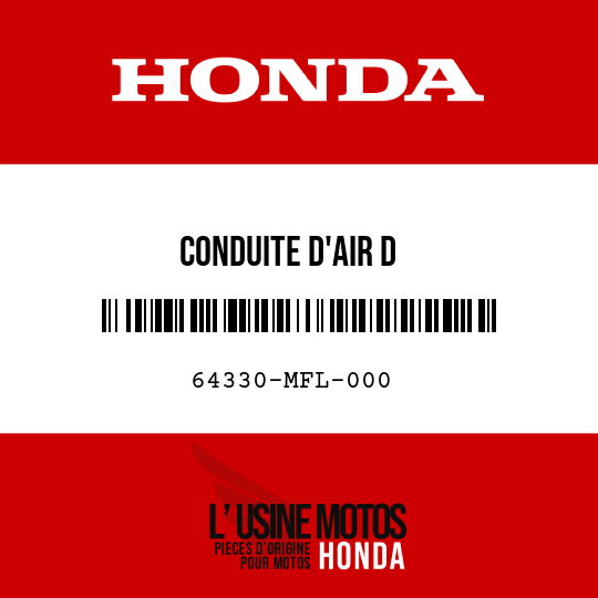 image de 64330-MFL-000 CONDUITE D'AIR D