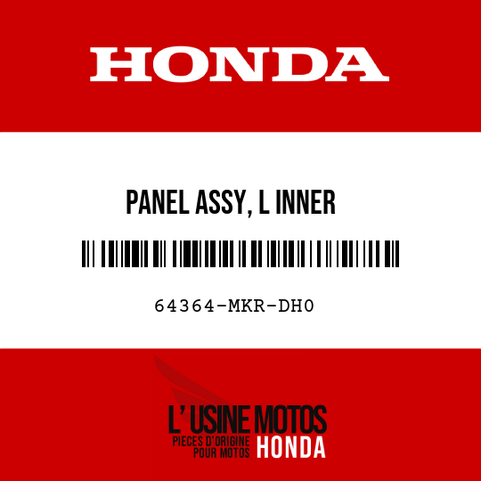 image de 64364-MKR-DH0 PANEL ASSY, L INNER