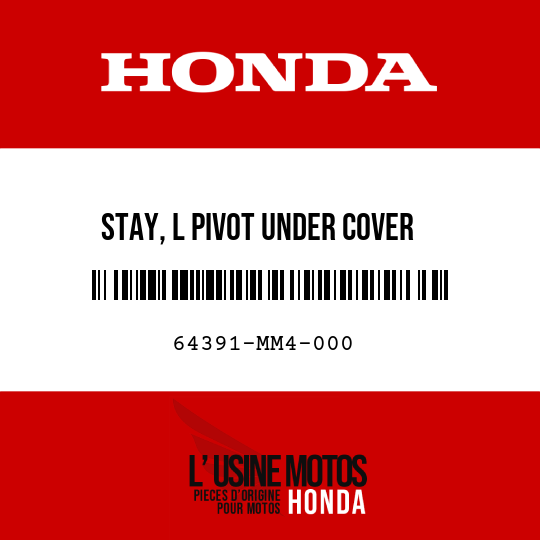 image de 64391-MM4-000 STAY, L PIVOT UNDER COVER