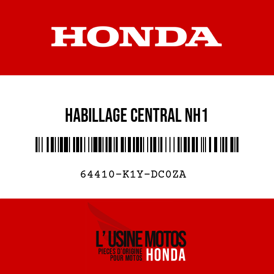 image de 64410-K1Y-DC0ZA HABILLAGE CENTRAL NH1