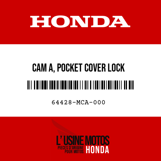 image de 64428-MCA-000 CAM A, POCKET COVER LOCK