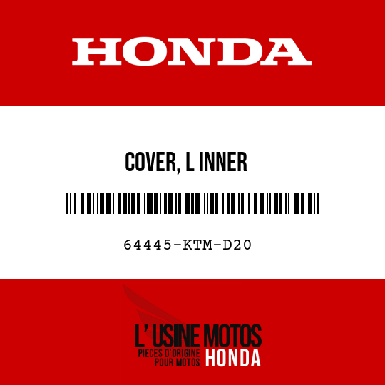 image de 64445-KTM-D20 COVER, L INNER
