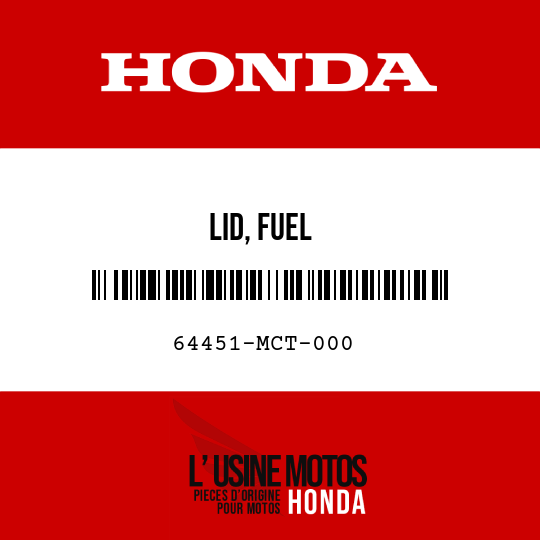 image de 64451-MCT-000 LID, FUEL
