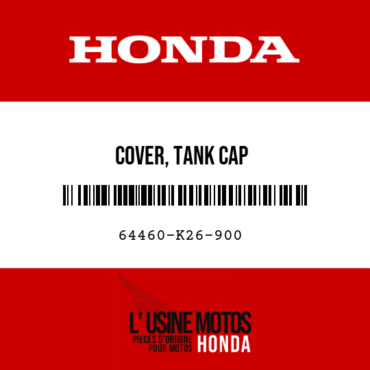 image de 64460-K26-900 COVER, TANK CAP