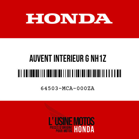 image de 64503-MCA-000ZA AUVENT INTERIEUR G NH1Z 
