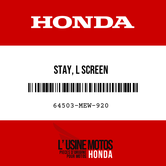 image de 64503-MEW-920 STAY, L SCREEN