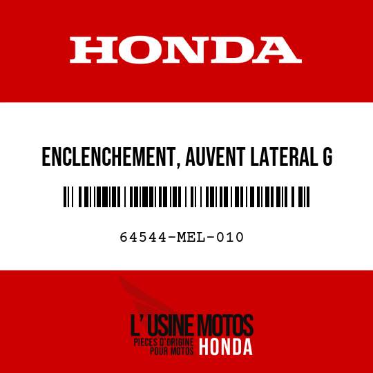 image de 64544-MEL-010 ENCLENCHEMENT, AUVENT LATERAL G