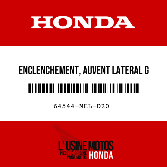 image de 64544-MEL-D20 ENCLENCHEMENT, AUVENT LATERAL G