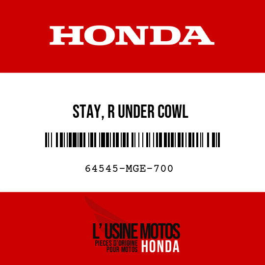image de 64545-MGE-700 STAY, R UNDER COWL