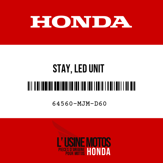 image de 64560-MJM-D60 STAY, LED UNIT