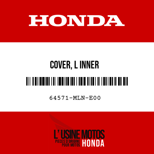 image de 64571-MLN-E00 COVER, L INNER