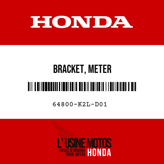 image de 64800-K2L-D01 BRACKET, METER
