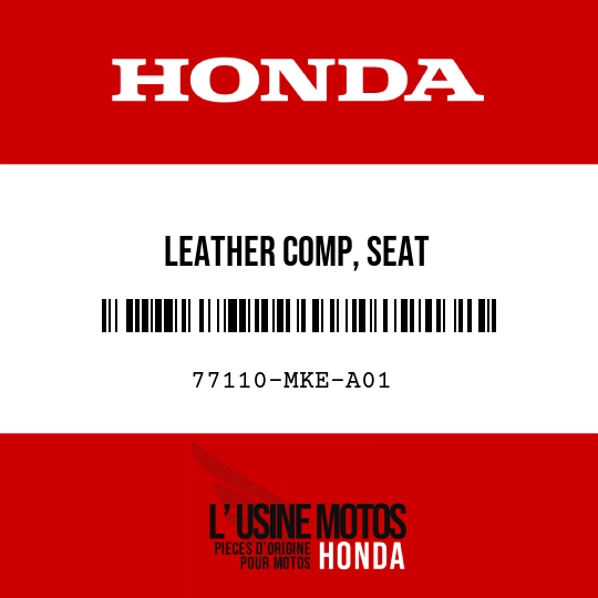 image de 77110-MKE-A01 LEATHER COMP, SEAT