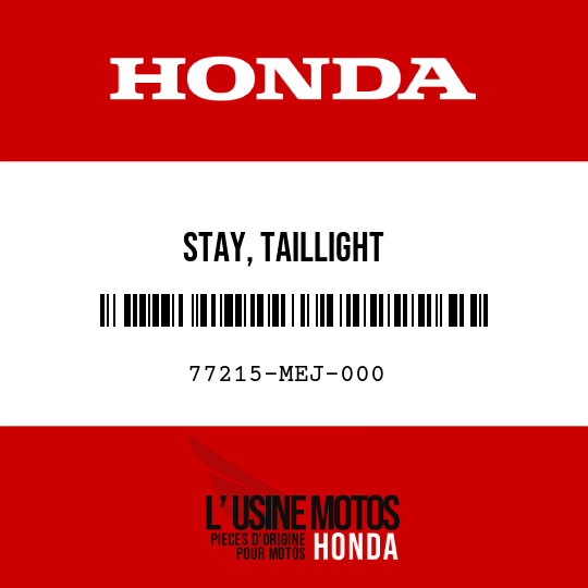 image de 77215-MEJ-000 STAY, TAILLIGHT