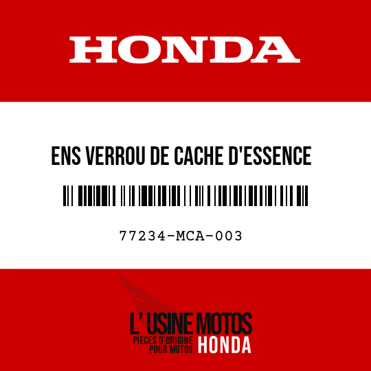 image de 77234-MCA-003 ENS VERROU DE CACHE D'ESSENCE