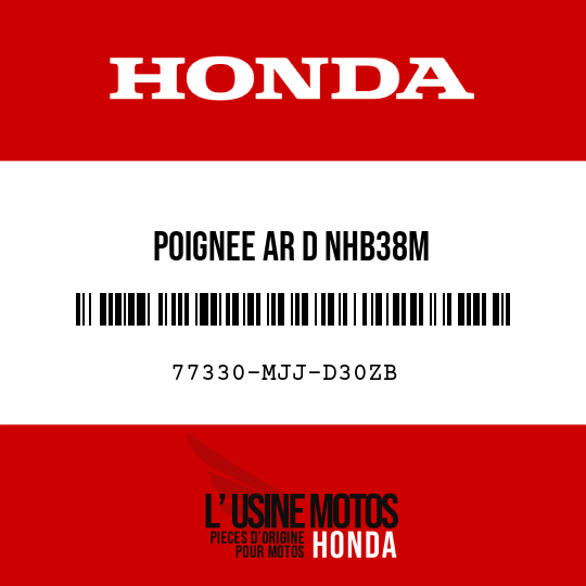 image de 77330-MJJ-D30ZB POIGNEE AR D NHB38M
