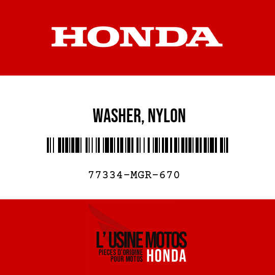 image de 77334-MGR-670 WASHER, NYLON