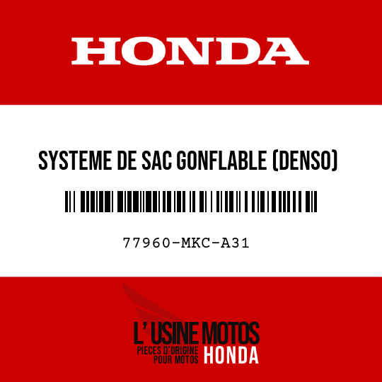 image de 77960-MKC-A31 SYSTEME DE SAC GONFLABLE (DENSO)