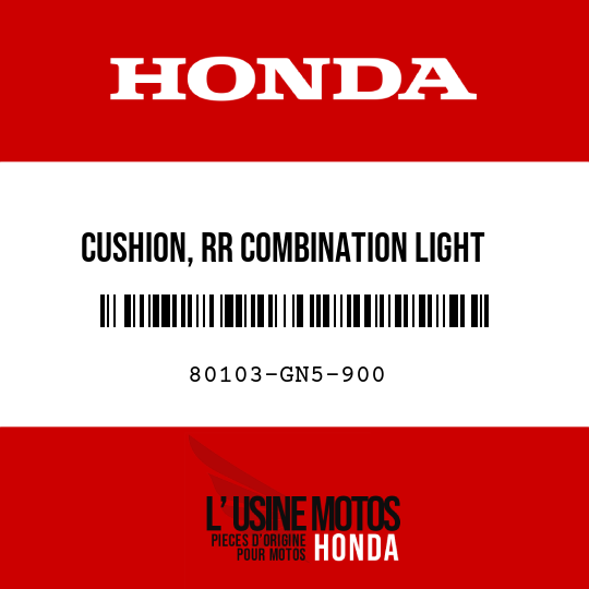 image de 80103-GN5-900 CUSHION, RR COMBINATION LIGHT