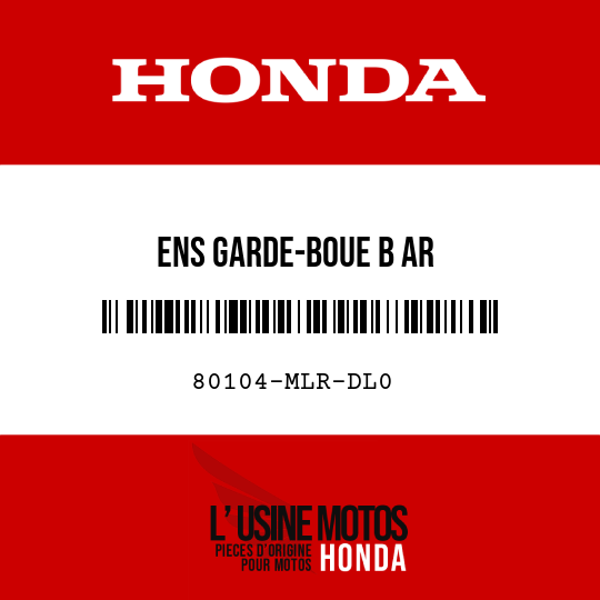 image de 80104-MLR-DL0 ENS GARDE-BOUE B AR