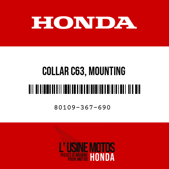 image de 80109-367-690 COLLAR C63, MOUNTING