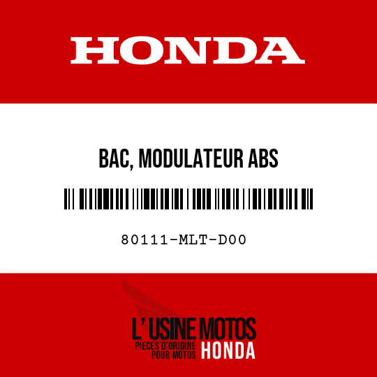 image de 80111-MLT-D00 BAC, MODULATEUR ABS