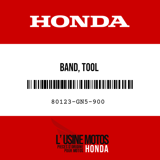 image de 80123-GN5-900 BAND, TOOL