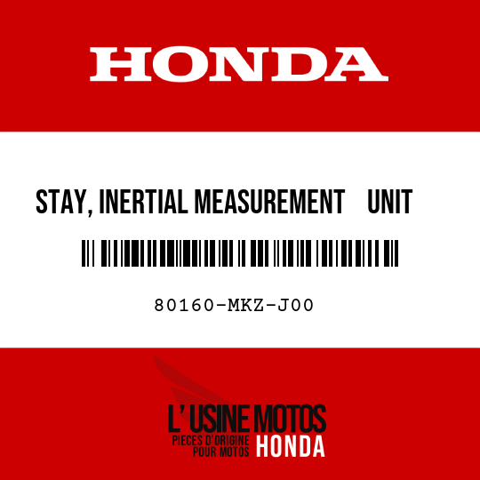 image de 80160-MKZ-J00 STAY, INERTIAL MEASUREMENT    UNIT