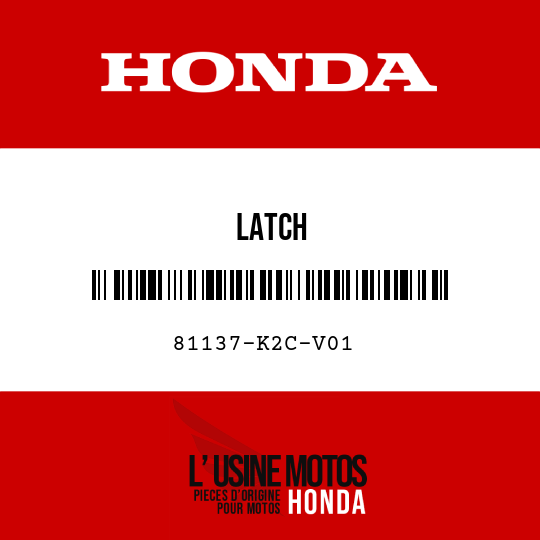 image de 81137-K2C-V01 LATCH