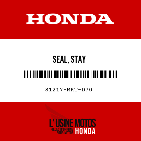 image de 81217-MKT-D70 SEAL, STAY