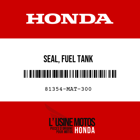 image de 81354-MAT-300 SEAL, FUEL TANK